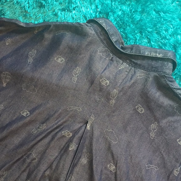 Wild Blue button down shirt - Picture 5 of 8